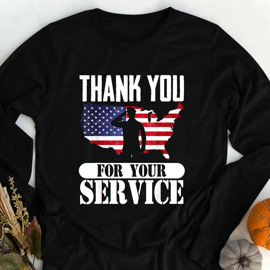 Patriot Day 2022 Shirt 911 Memorial Shirts Thank You For Your Service Patriotic Veterans Day T-Shirt