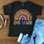 Happy First Day Shirts 2nd Grade Rainbow Girl Boys Teacher Hello Second Grade Squad T-Shirt