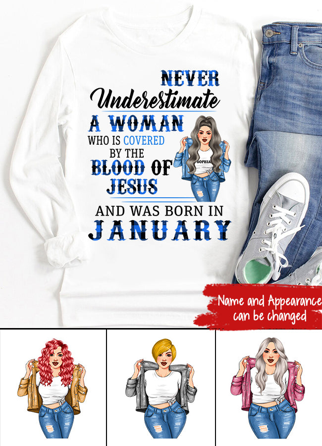 Custom January Birthday Shirt For Woman, Queens Are Born In January Gifts, Melanin Afro Woman Shirt, Black Girl Tee, Afro Queen Gift