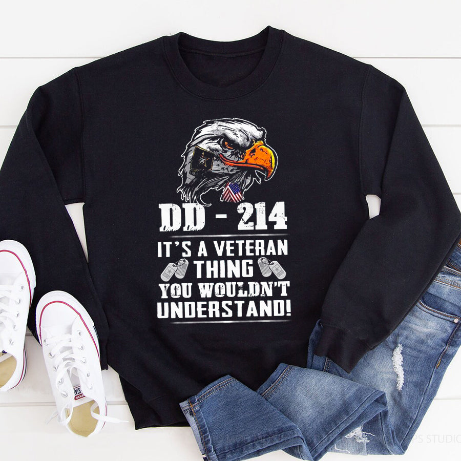 DD 214 T Shirt, It&#39;s A Veteran Thing You Would&#39;t Understand T Shirt,  Proud Veteran Shirt, Veteran Gift