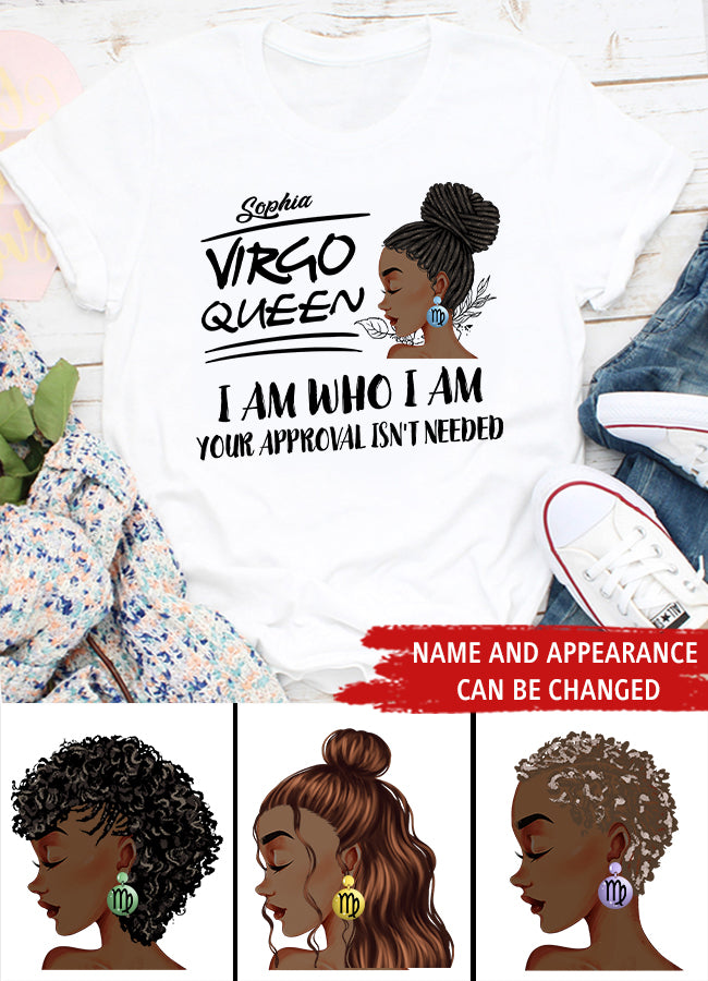 Custom Birthday Shirt, Virgo Zodiac t shirt, Virgo Birthday shirt, Virgo t shirts for ladies, Virgo queen t shirt, Virgo Queen Birthday shirt