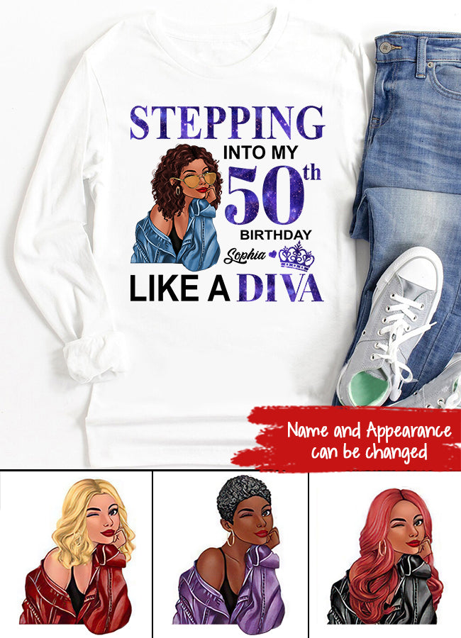 50th Birthday Shirts, Custom Birthday Shirts, Turning 50 Shirt, Gifts For Women Turning 50, 50th Birthday Shirts For Her - HCT