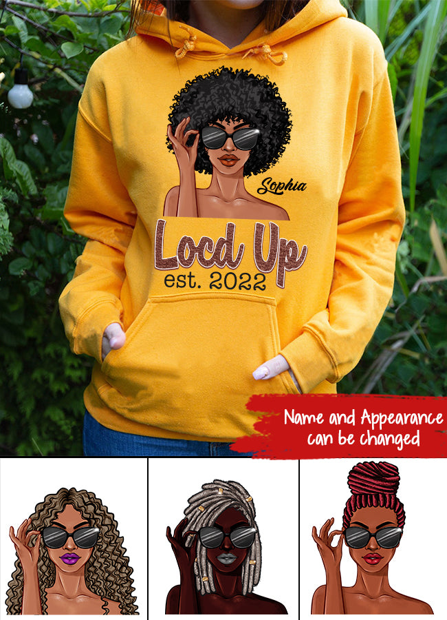 Loc‘d and DOPE for Black Woman with established date. Black Girl magic, black Queen, Locd