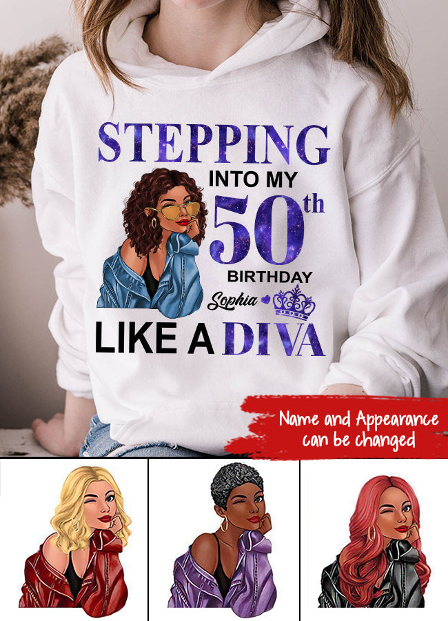 50th Birthday Shirts, Custom Birthday Shirts, Turning 50 Shirt, Gifts For Women Turning 50, 50th Birthday Shirts For Her - HCT