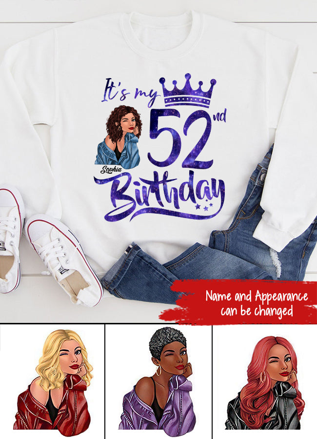 Chapter 52, Fabulous Since 1970 52th Birthday Unique T Shirt For Woman, Custom Birthday Shirt, Her Gifts For 52 Years Old , Turning 52 Birthday Cotton Shirt-HCT