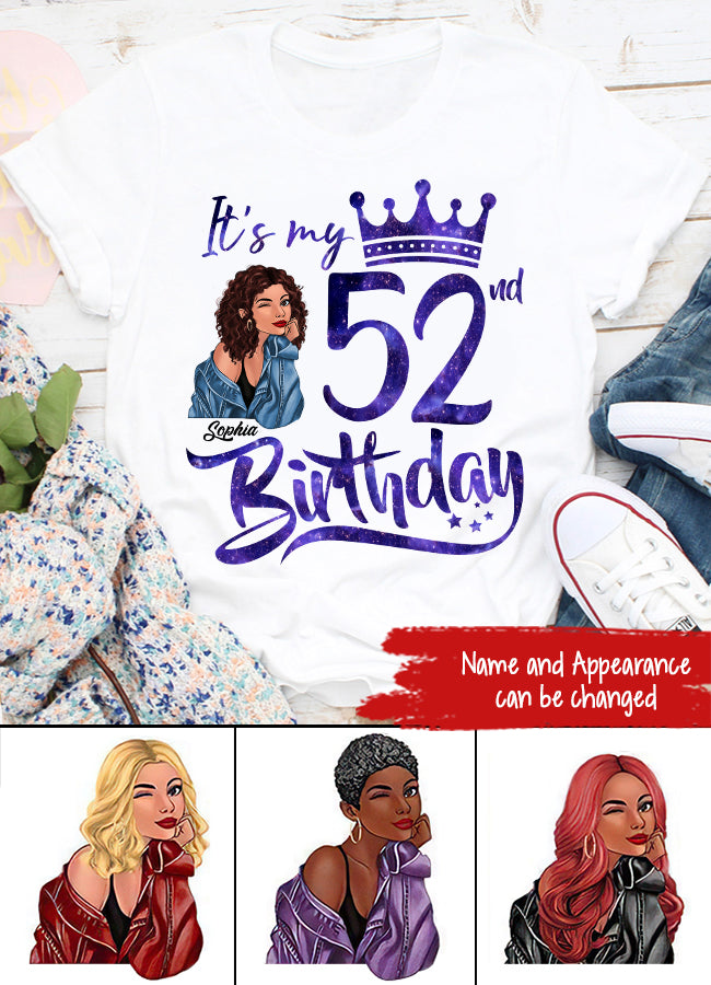 Chapter 52, Fabulous Since 1970 52th Birthday Unique T Shirt For Woman, Custom Birthday Shirt, Her Gifts For 52 Years Old , Turning 52 Birthday Cotton Shirt-HCT