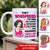 Personalized Breast Cancer Gifts For Women Cancer They Whispered to Her You Can't Withstand The Storm Mug