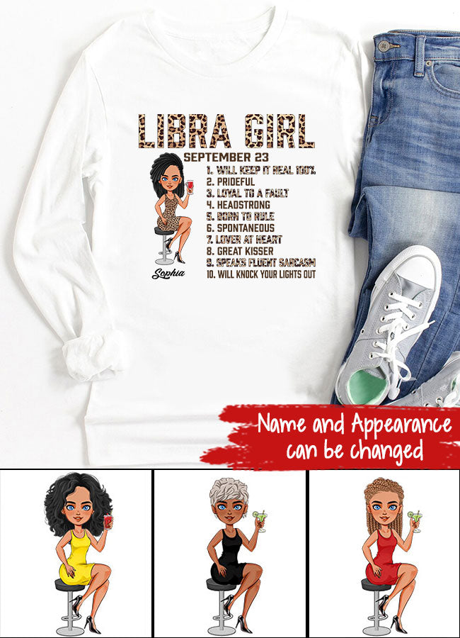 Custom Birthday Shirt, Libra Zodiac t shirt, Libra Birthday shirt, Libra t shirts for ladies, Libra queen t shirt, Libra Queen Birthday Shirt