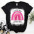 I Wear Pink For My Aunt Breast Cancer Awareness T-Shirt Pink Ribbon Breast Cancer Gift For Women