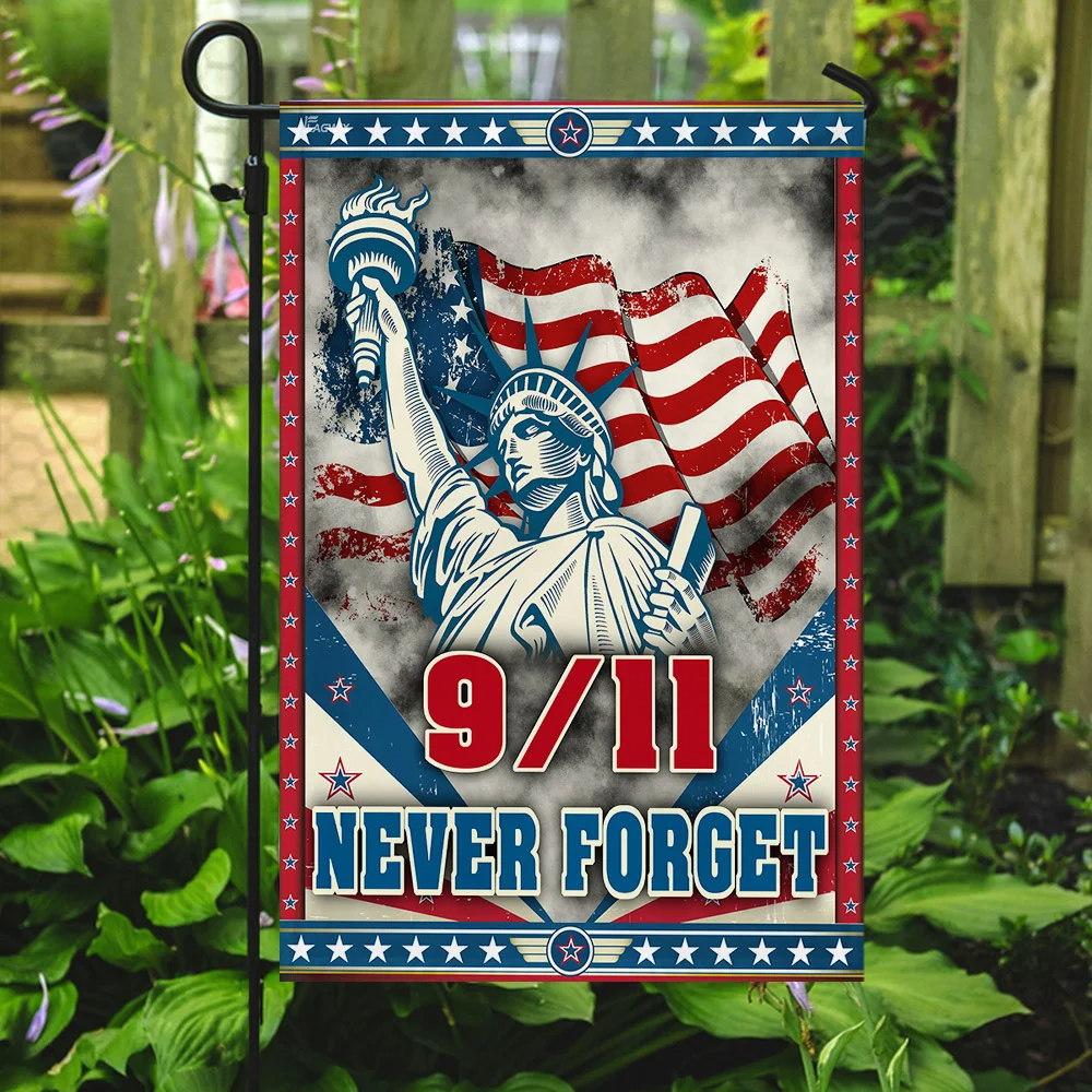 Never Forget 911 Flag Patriot Day American Flag