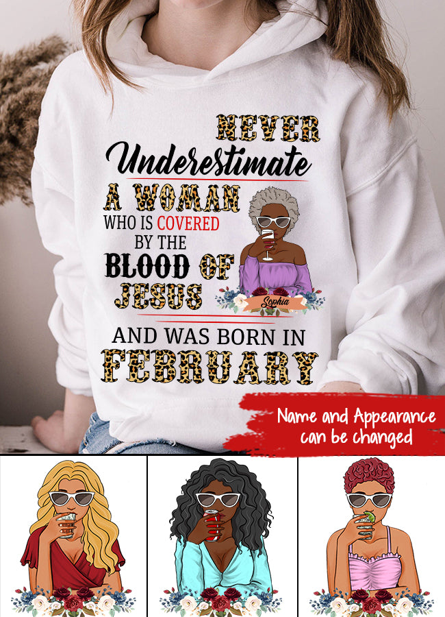 February Birthday Shirt, Custom Birthday Shirt, Queens Born In February, February Birthday Gifts, February shirts for Woman