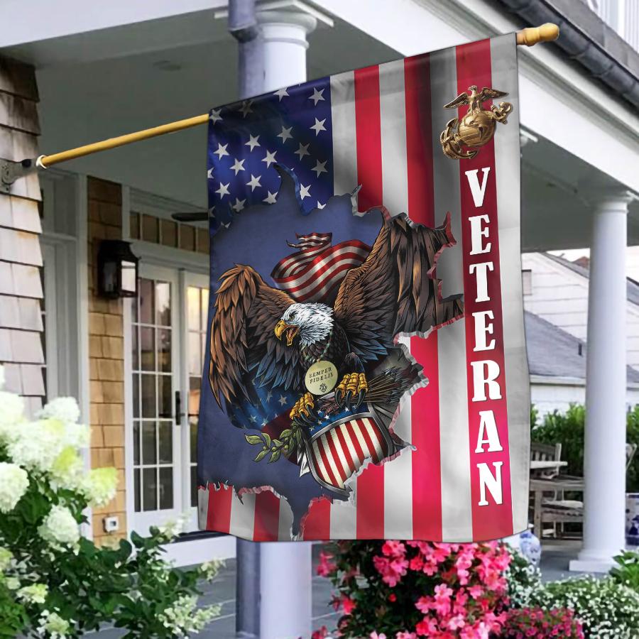 Veteran Of America Veteran Flag