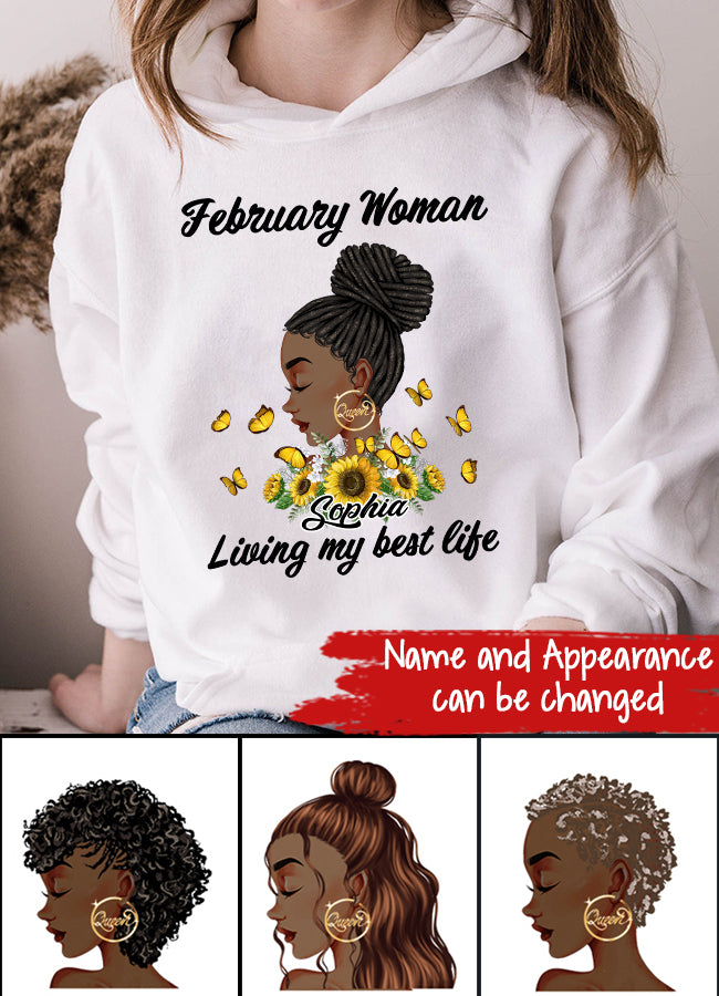 February Birthday Shirt, Custom Birthday Shirt, Queens was Born In February, February Birthday Shirts For Woman, February Birthday Gifts