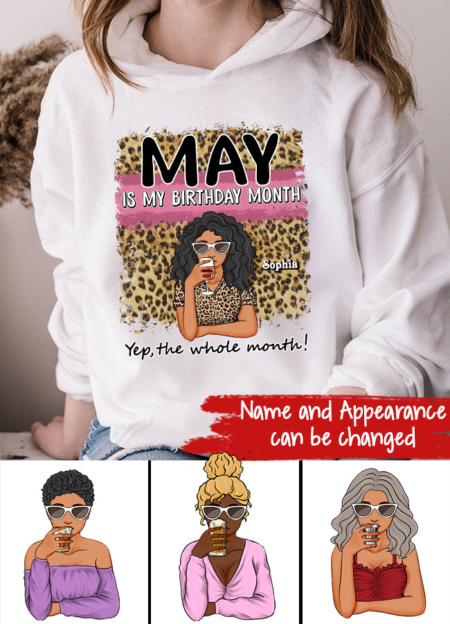 May Birthday Shirt, Custom Birthday Shirt, Queens Born In May, May Birthday Gifts, May Shirts For Woman
