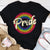 LGBT Shirts, Rainbow Pride Shirt, Gay Pride Vintage LGBT Rainbow Flag Lesbian Bisexual Trans T-Shirt