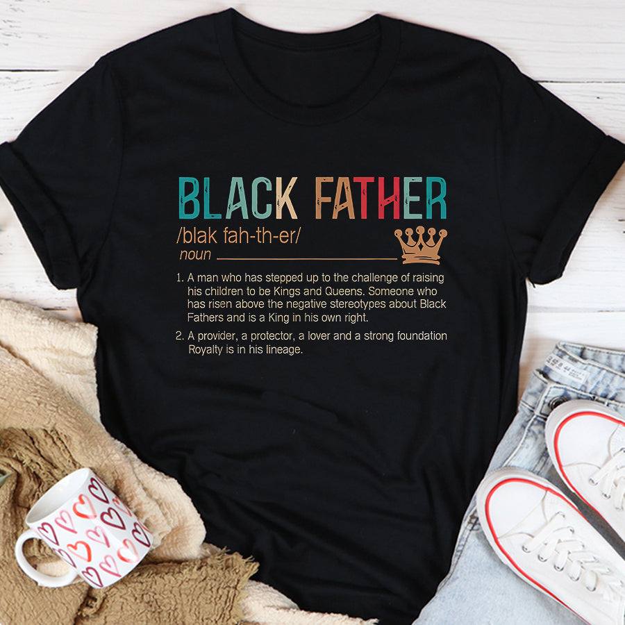 Father Day Shirt Funny Father Day Shirt Black Father Noun Father Day Gifts Classic T-Shirt