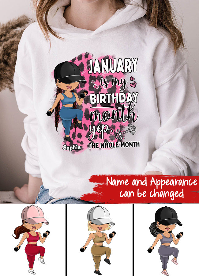 January Birthday Shirt, Custom Birthday Shirt, Queens Are Born In January, January Birthday Shirts For Woman, January Birthday Gifts