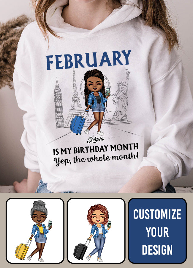 February Birthday Shirt, Custom Birthday Shirt, Queens was Born In February, February Birthday Shirts For Woman, February Birthday Gifts