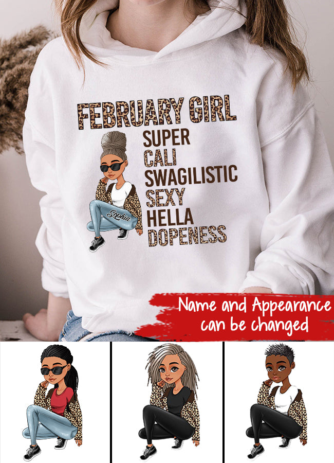 February Birthday Shirt, Custom Birthday Shirt, Queens was Born In February, February Birthday Shirts For Woman, February Birthday Gifts