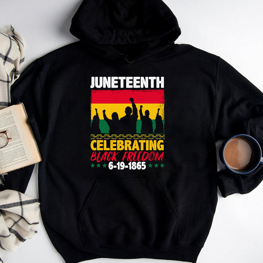 Juneteenth Shirt Juneteenth Celebrate Black Freedom 1865 June 19th Men Women T-Shirt