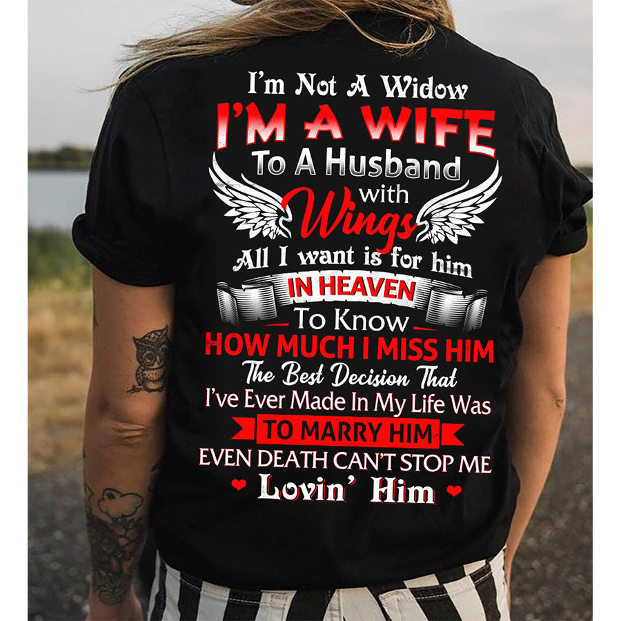 Memorial tshirt, Wife Shirts, Memorial Shirts For Mom, Best Memorial Gifts, T Shirt For Women