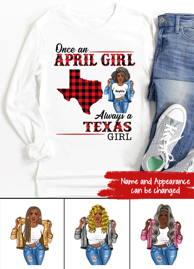 April Birthday Shirt, Custom Birthday Shirt, Queens Born In April, April Birthday Gifts, April shirts for Woman