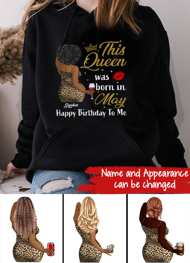 May Birthday Shirt, Custom Birthday Shirt, Queens Born In  May, May Birthday Gifts,  May Birthday Gifts