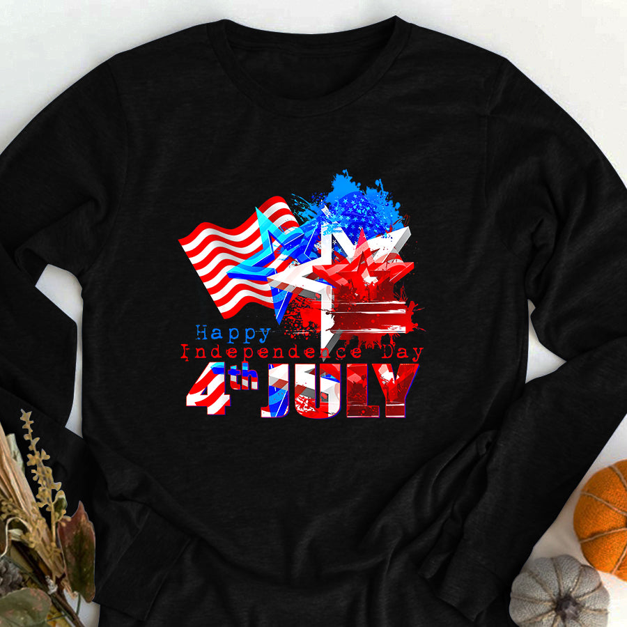 Independence Day Shirt Eagle Mullet Merica Shirt Men 4th of July American Flag USA T-Shirt