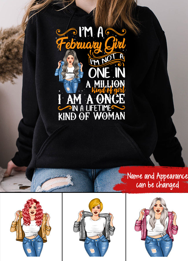 February Birthday Shirt, Custom Birthday Shirt, Queens Born In February, February Birthday Shirts For Woman, February Birthday Gifts