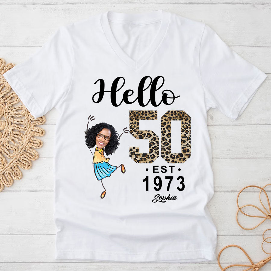 50th birthday shirts for her, Personalised 50th birthday gifts, 1973 t shirt, 50 and fabulous shirt, 50th birthday shirt ideas, gift ideas 50th birthday woman