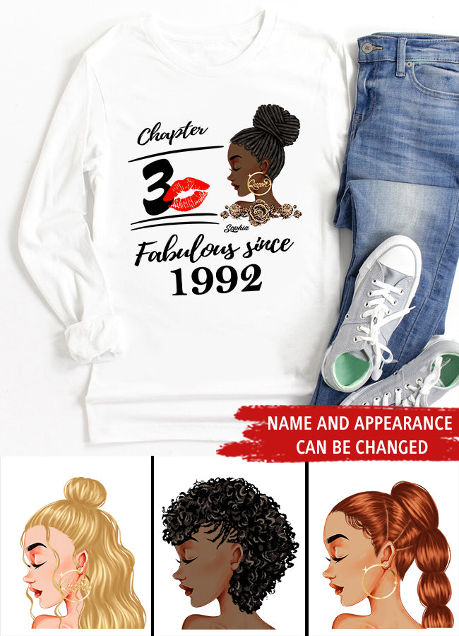 30th Birthday Shirts, Custom Birthday Shirts, Turning 30 Shirt, Gifts For Women Turning 30, 30 And Fabulous Shirt, 1993 Shirt, 30th Birthday Shirts For Her