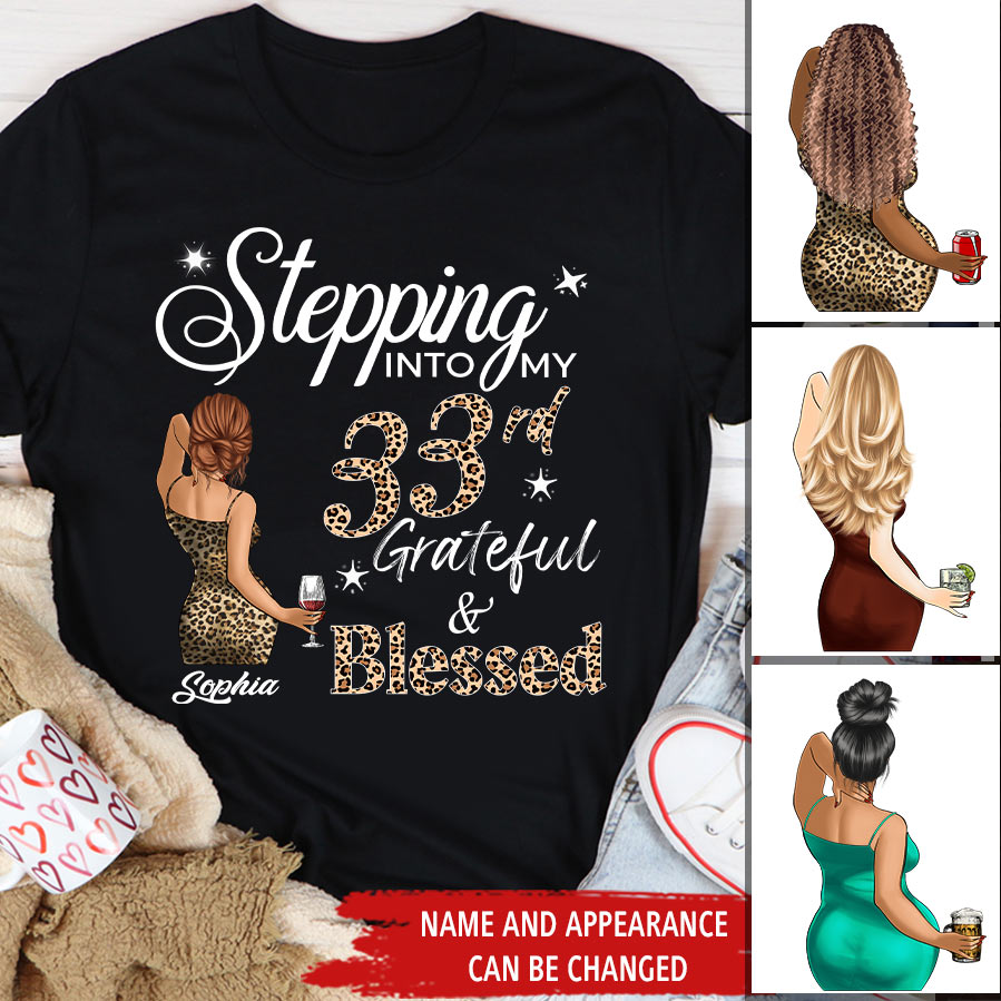 33 Birthday Shirts For Her, Personalised 33rd Birthday Gifts, 1990 T Shirt, 33 And Fabulous Shirt, 33rd Birthday Shirt Ideas
