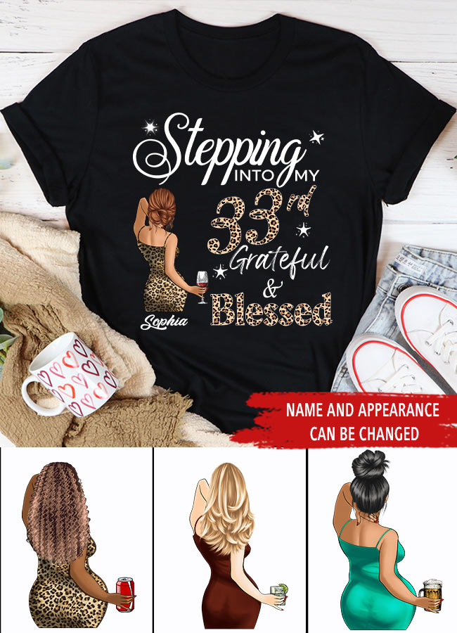 33 Birthday Shirts For Her, Personalised 33rd Birthday Gifts, 1990 T Shirt, 33 And Fabulous Shirt, 33rd Birthday Shirt Ideas