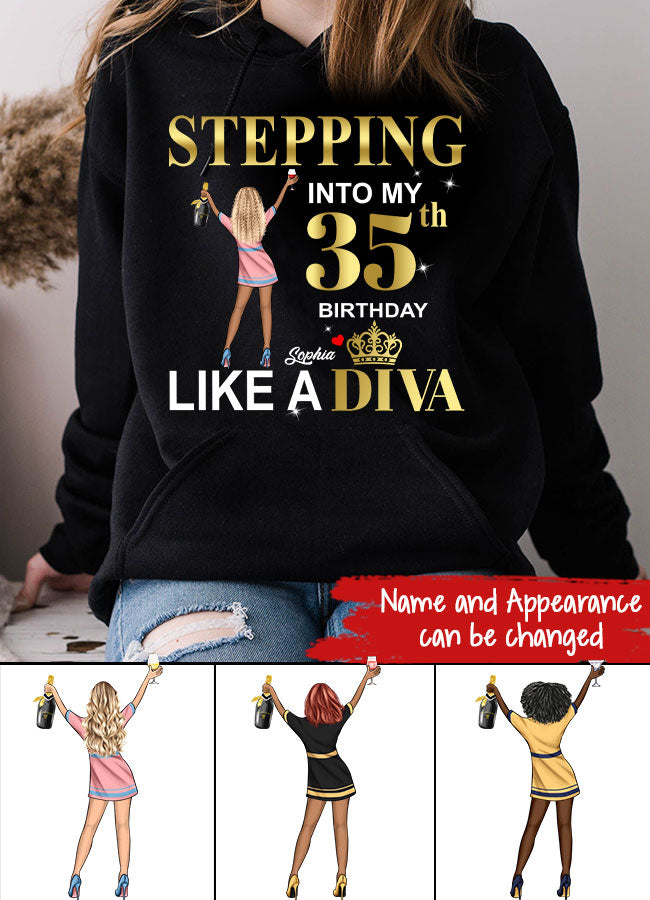 35th Birthday Shirts, Custom Birthday Shirts, Turning 35 Shirt, Gifts For Women Turning 35, 35 And Fabulous Shirt, 1988 Shirt, 35th Birthday Shirts For Her