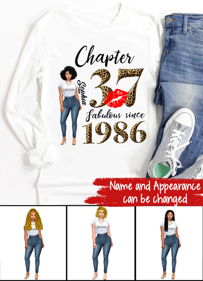 37th birthday shirts for her, Personalised 37th birthday gifts, 1986 t shirt, 37 and fabulous shirt, 37th birthday shirt ideas, gift ideas 37th birthday woman