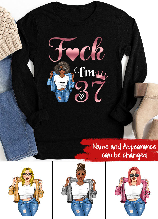 37th Birthday Shirts, Custom Birthday Shirts, Turning 37 Shirt, Gifts For Women Turning 37, 37 And Fabulous Shirt, 1986 Shirt