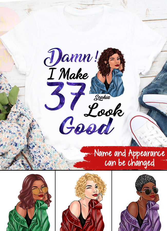 37th Birthday Shirts, Custom Birthday Shirts, Turning 37 Shirt, Gifts For Women Turning 37, 37 And Fabulous Shirt, 1986 Shirt, 37th Birthday Shirts For Her