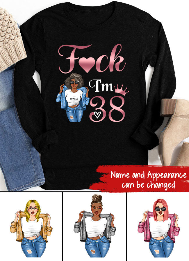 38th Birthday Shirts, Custom Birthday Shirts, Turning 38 Shirt, Gifts For Women Turning 38, 38 And Fabulous Shirt, 1985 Shirt