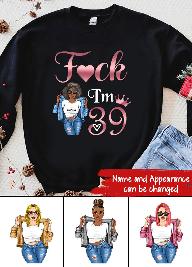 39th Birthday Shirts, Custom Birthday Shirts, Turning 39 Shirt, Gifts For Women Turning 39, 39 And Fabulous Shirt, 1984 Shirt