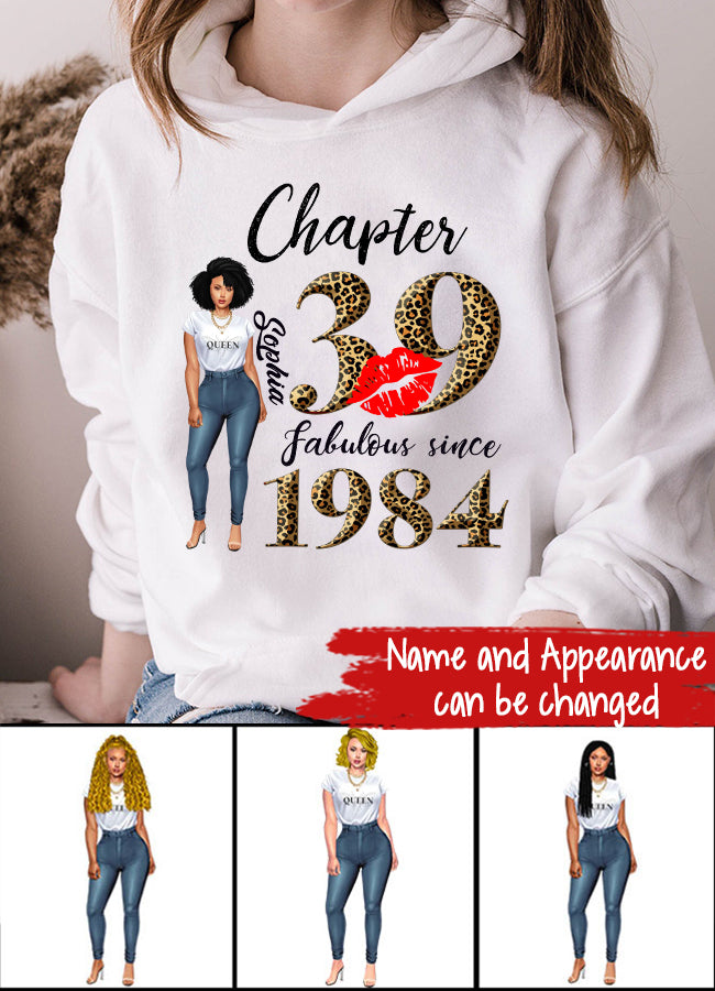 39th birthday shirts for her, Personalised 39th birthday gifts, 1984 t shirt, 39 and fabulous shirt, 39th birthday shirt ideas, gift ideas 39th birthday woman