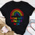 LGBT Shirts, Rainbow Pride Shirt, Love will always win Pride Rainbow LGBT quote fun T-Shirt