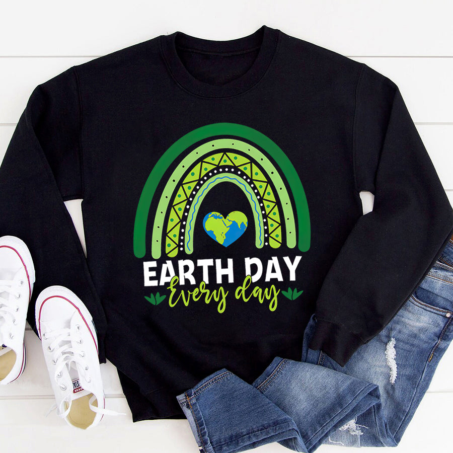 Earth Day Everyday Shirt Teacher Earth day Everyday Rainbow Earth Day T-Shirt Save The Planet Shirts