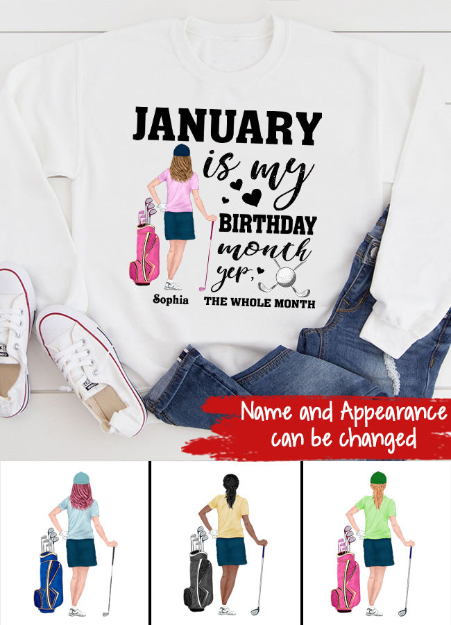 January Birthday Shirt, Custom Birthday Shirt, Queens Are Born In January, January Birthday Shirts For Woman, January Birthday Gifts