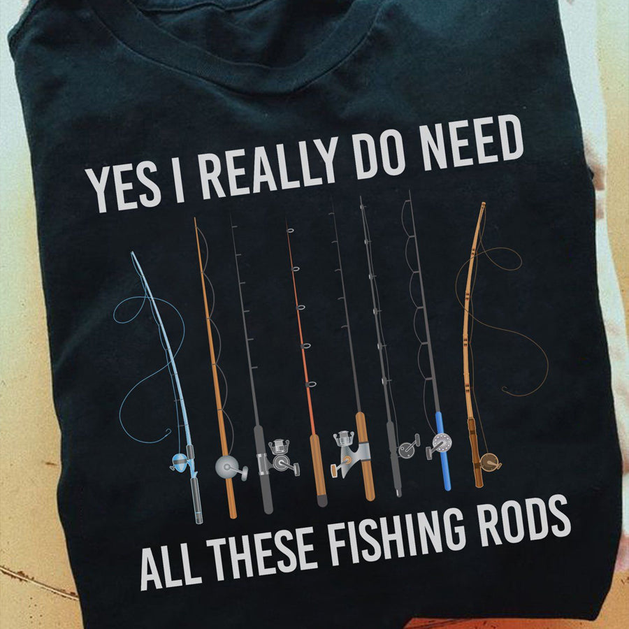 Fish T Shirts, Best Fishing Shirts, Funny Fishing T shirts, Fishing Lover Unisex Cotton T Shirt