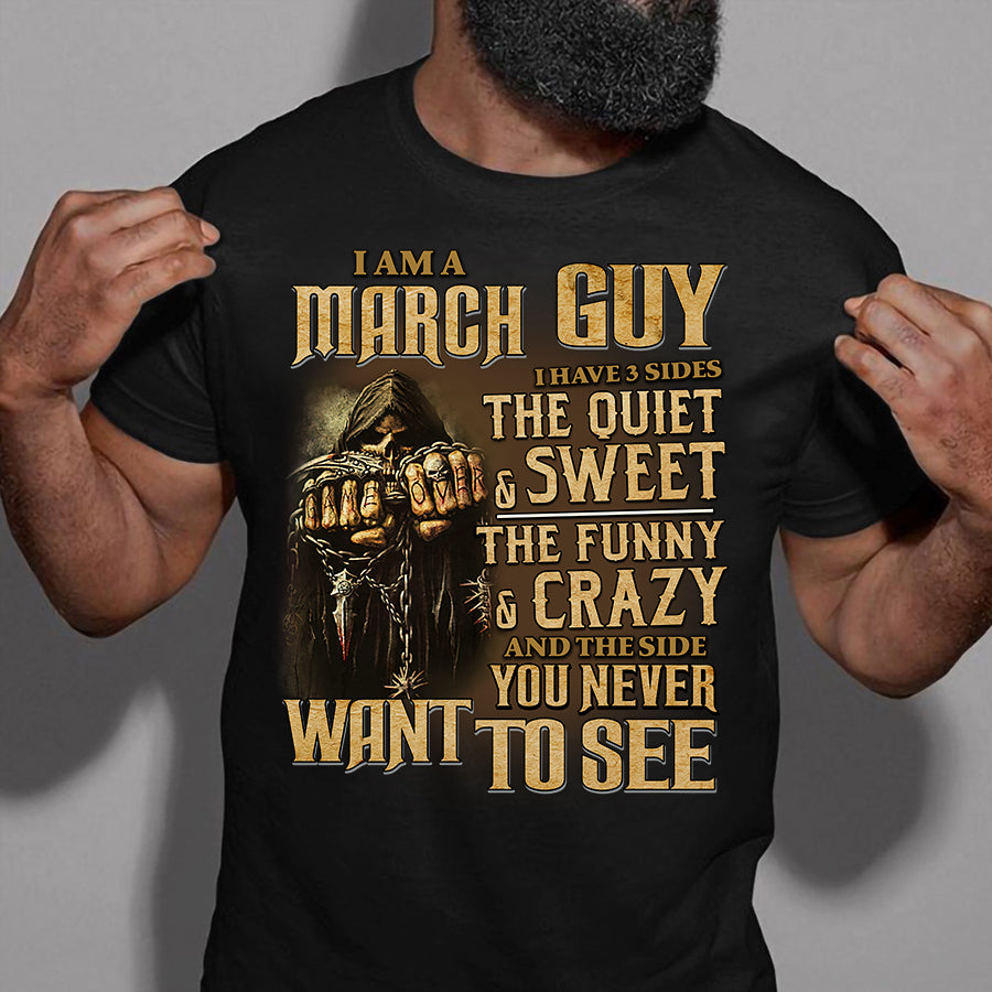 March Birthday Shirt, Kings are Born In March, March Birthday Shirts For Men, March Birthday Gifts, March Is My Birthday Month, Yep The Whole Month