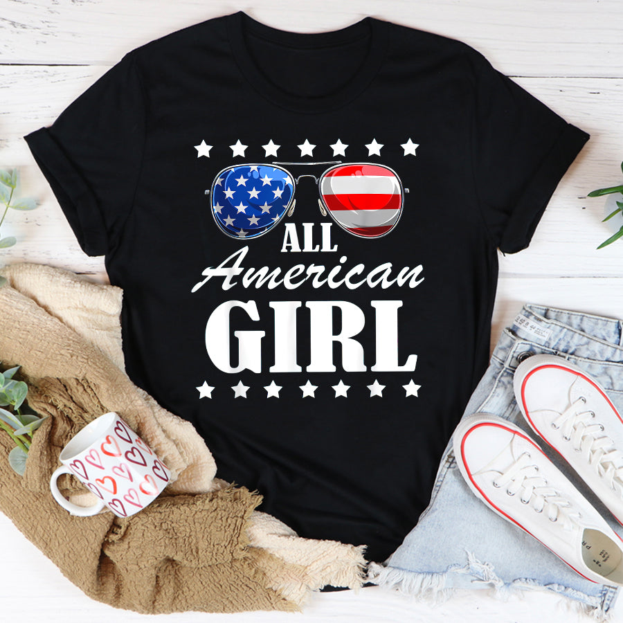 Patriot Day 2022 Shirt 911 Memorial Shirts 4th July America Independence Day Patriot USA Womens & Girls T-Shirt