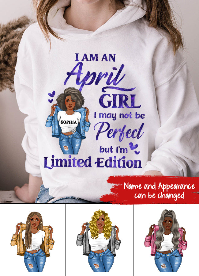 April Birthday Shirt, Custom Birthday Shirt, Queens Born In April, April Birthday Gifts, April shirts for Woman