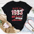 40th birthday gifts ideas 40th birthday shirt for her back in 1983 turning 40 shirts 40th birthday t shirts for woman