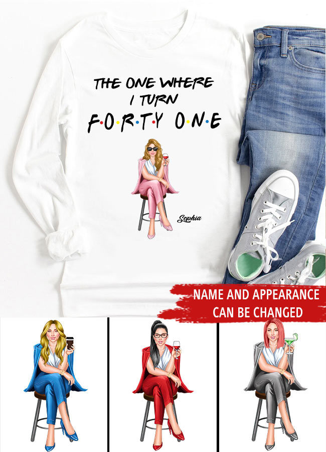 Chapter 41, Fabulous Since 1982 41st Birthday Unique T Shirt For Woman, Custom Birthday Shirt, Her Gifts For 41 Years Old