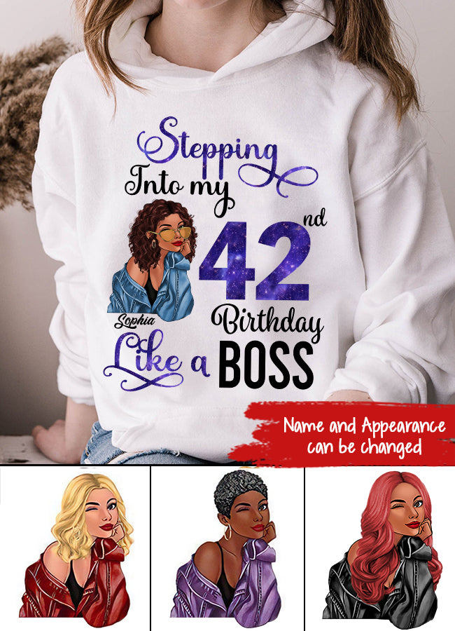 42th Birthday Shirts, Custom Birthday Shirts, Turning 42 Shirt, Gifts For Women Turning 42, 42 And Fabulous Shirt, 1980 Shirt, 42th Birthday Shirts For Her, It&#39;s my 42 Birthday